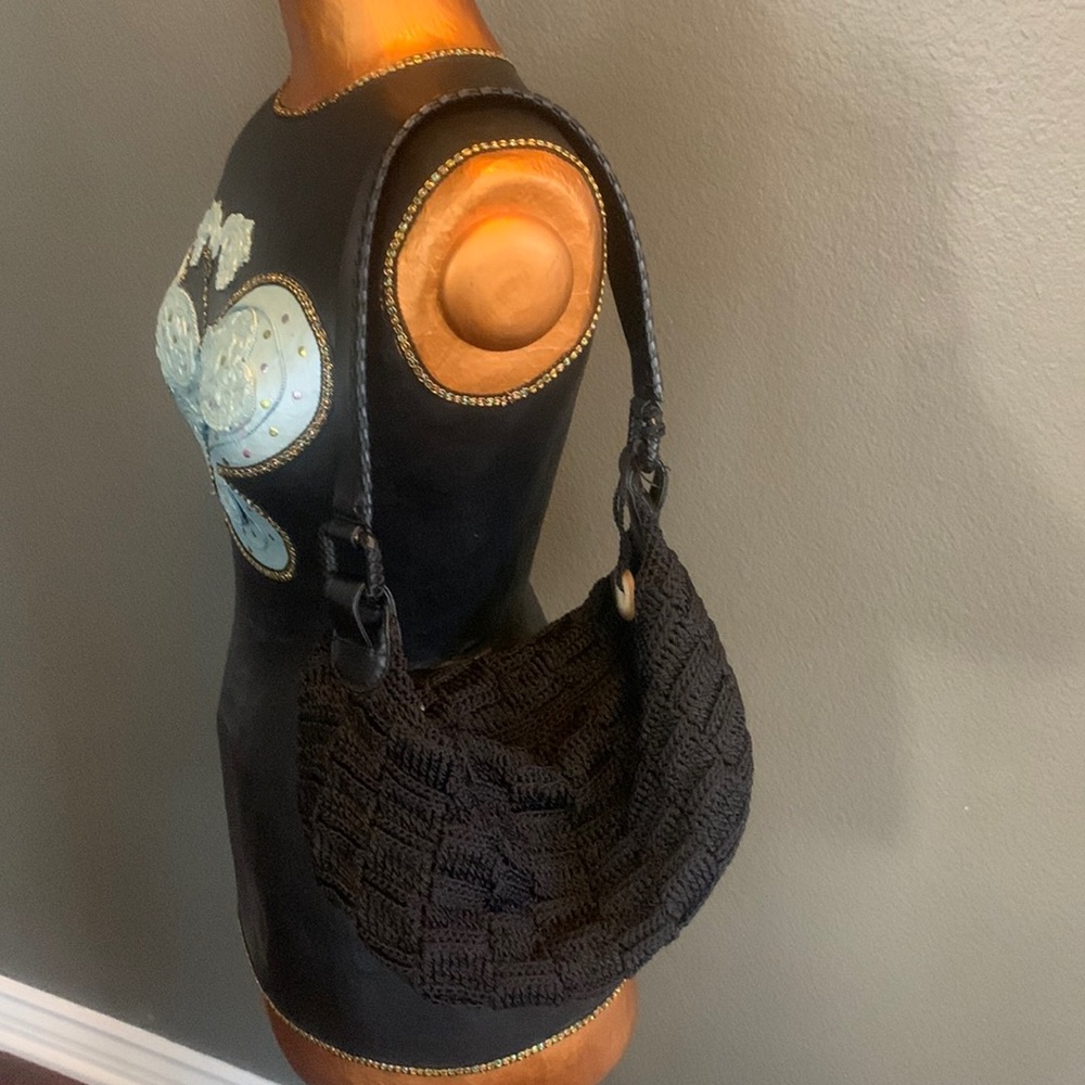 THE SAK hand crochet hobo bag